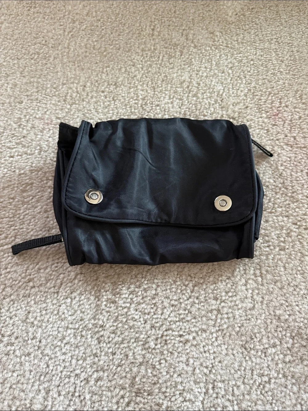 Black Hanging Travel Cosmetic Bag